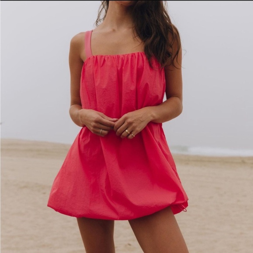 Daily Drills pink bubble dress